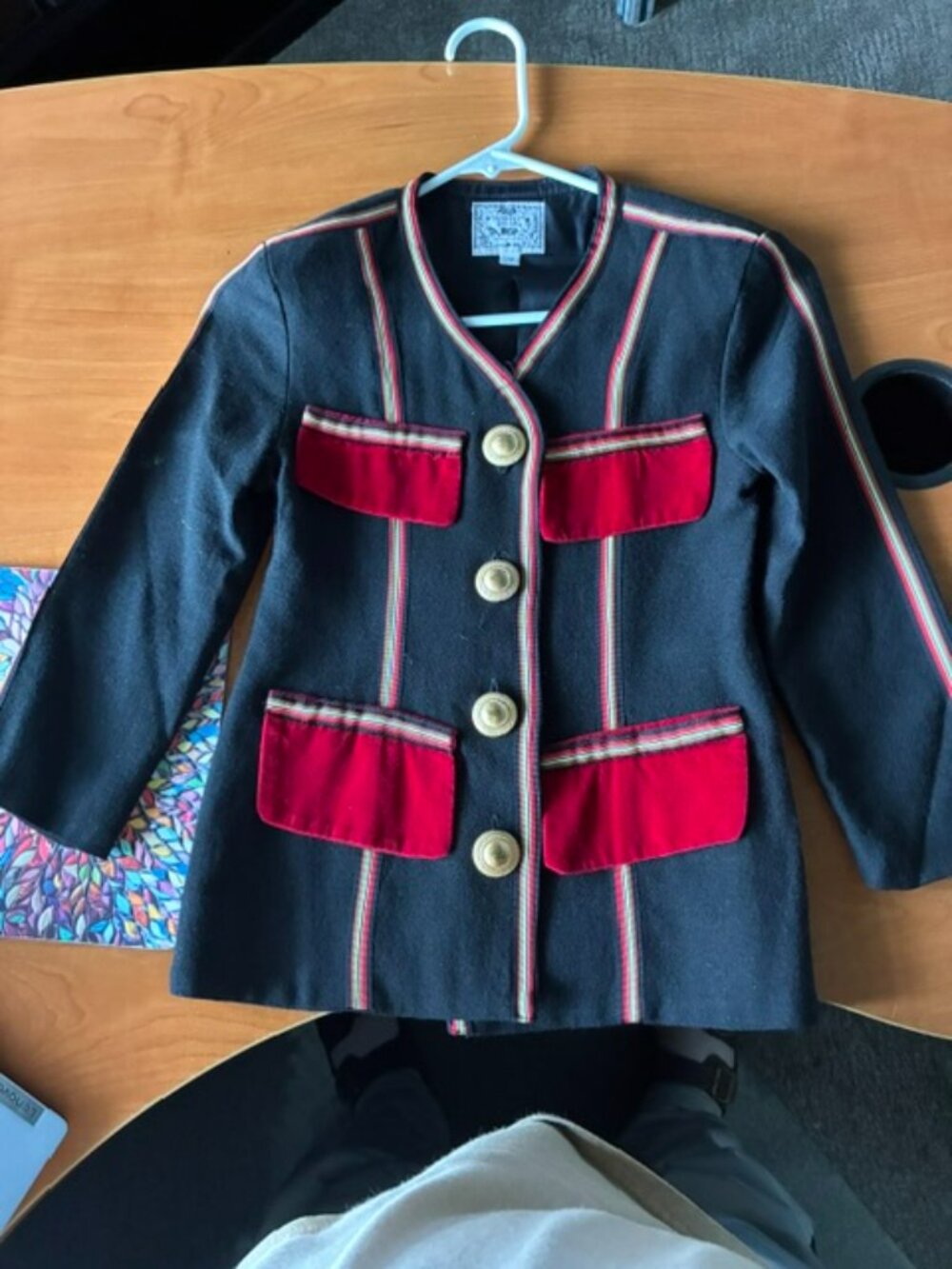Monkey Wear vintage military blazer.